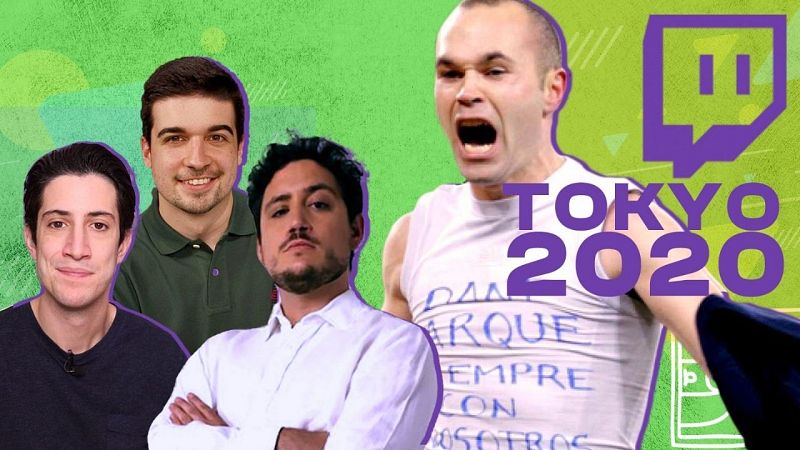 Vive el especial de la final olímpica de fútbol con invitados como Andrés Iniesta, en el Twitch de RTVE
