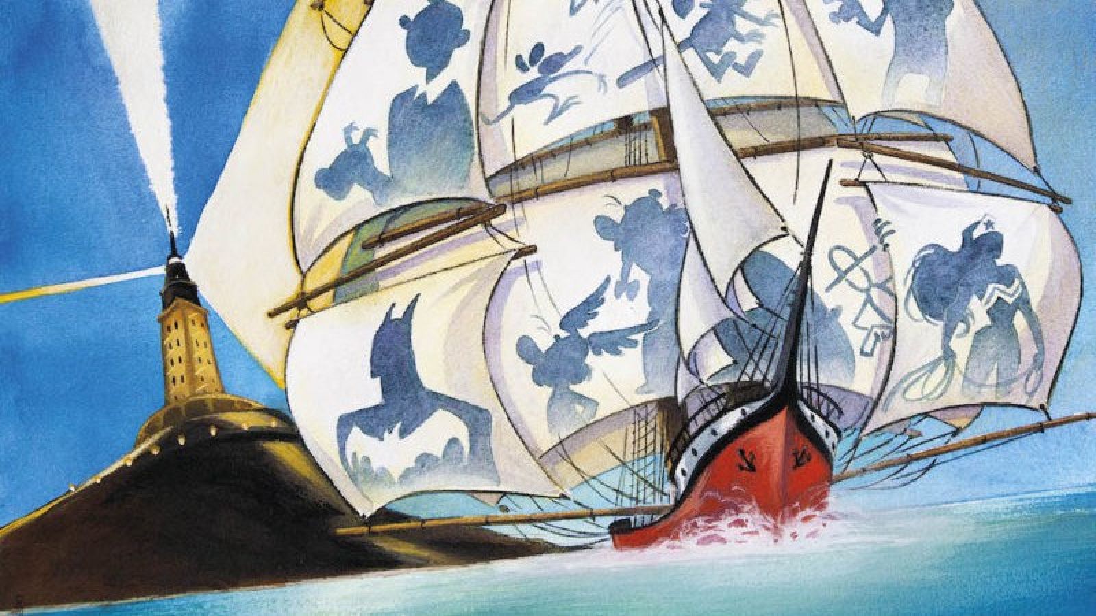 Detalle del cartel de 'Viñetas desde O Atlántico', realizado por Teresa Valero