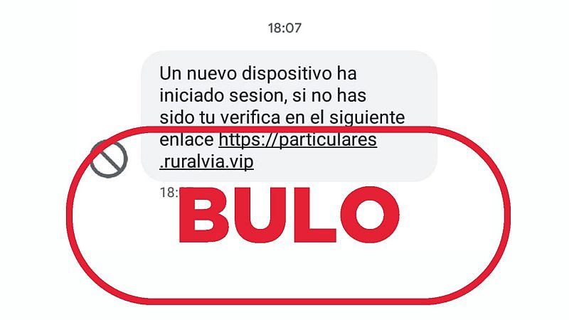 Este supuesto SMS de Ruralvía que te pide verificar un inicio de sesión es una estafa