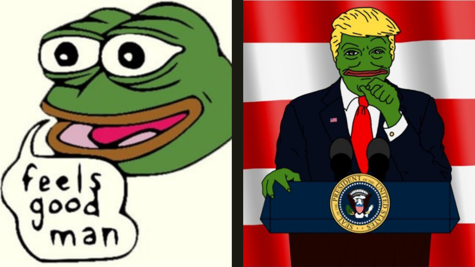El meme de la rana Pepe pasó a ser un símbolo de la ultraderecha