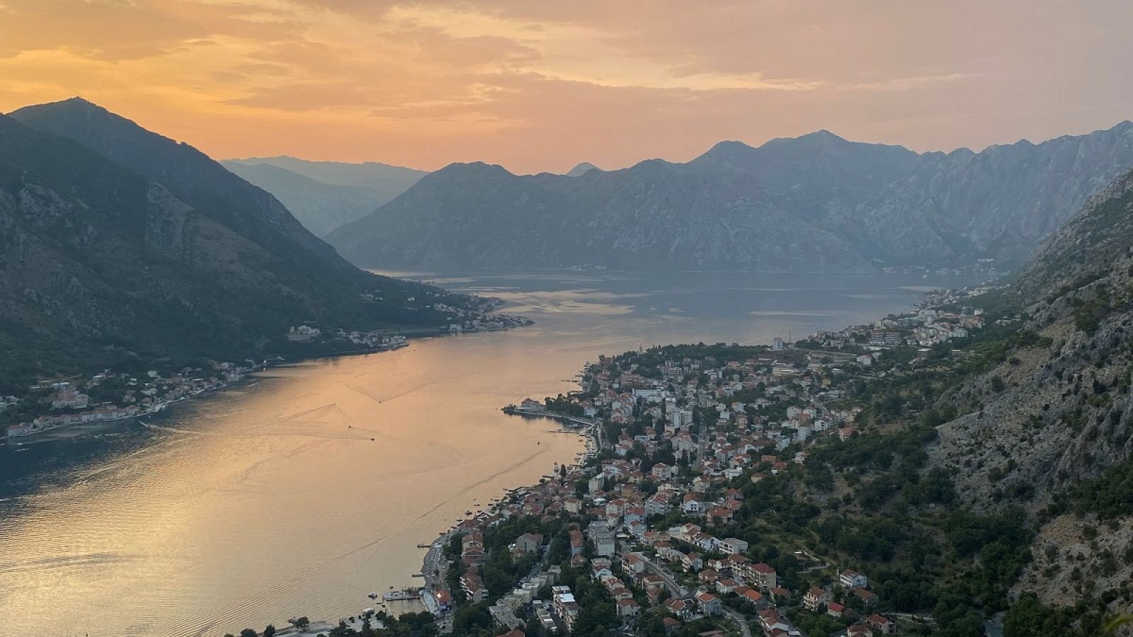 La bahía de Kotor