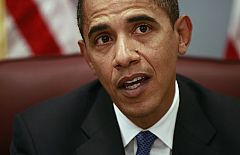Obama no se pronuncia "porque sólo hay un presidente" y Bush dice que "entiende" a Israel