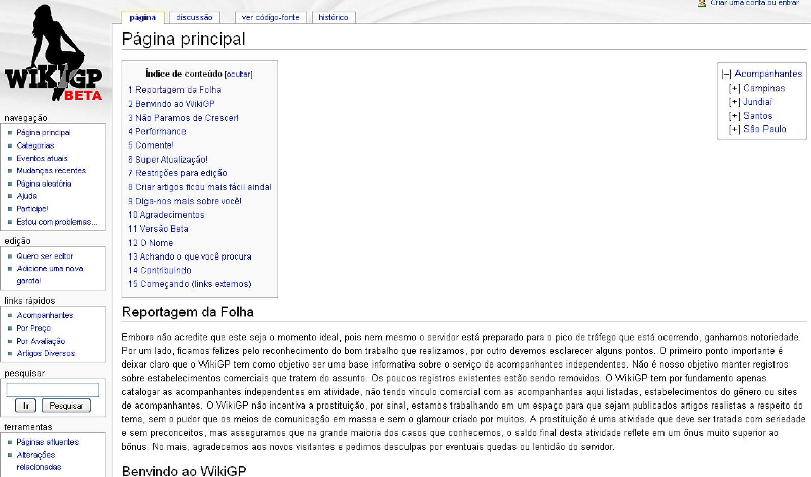 Wikigp, la wiki de las putas brasileñas