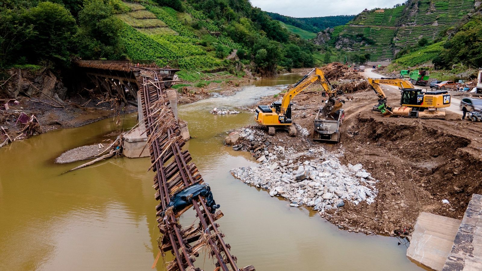 Las inundaciones en Alemania causaron más de 200 muertos en Alemania y Bélgica