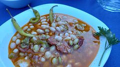 Receta de Sergio Fernández: pochas al estilo Los Arcos