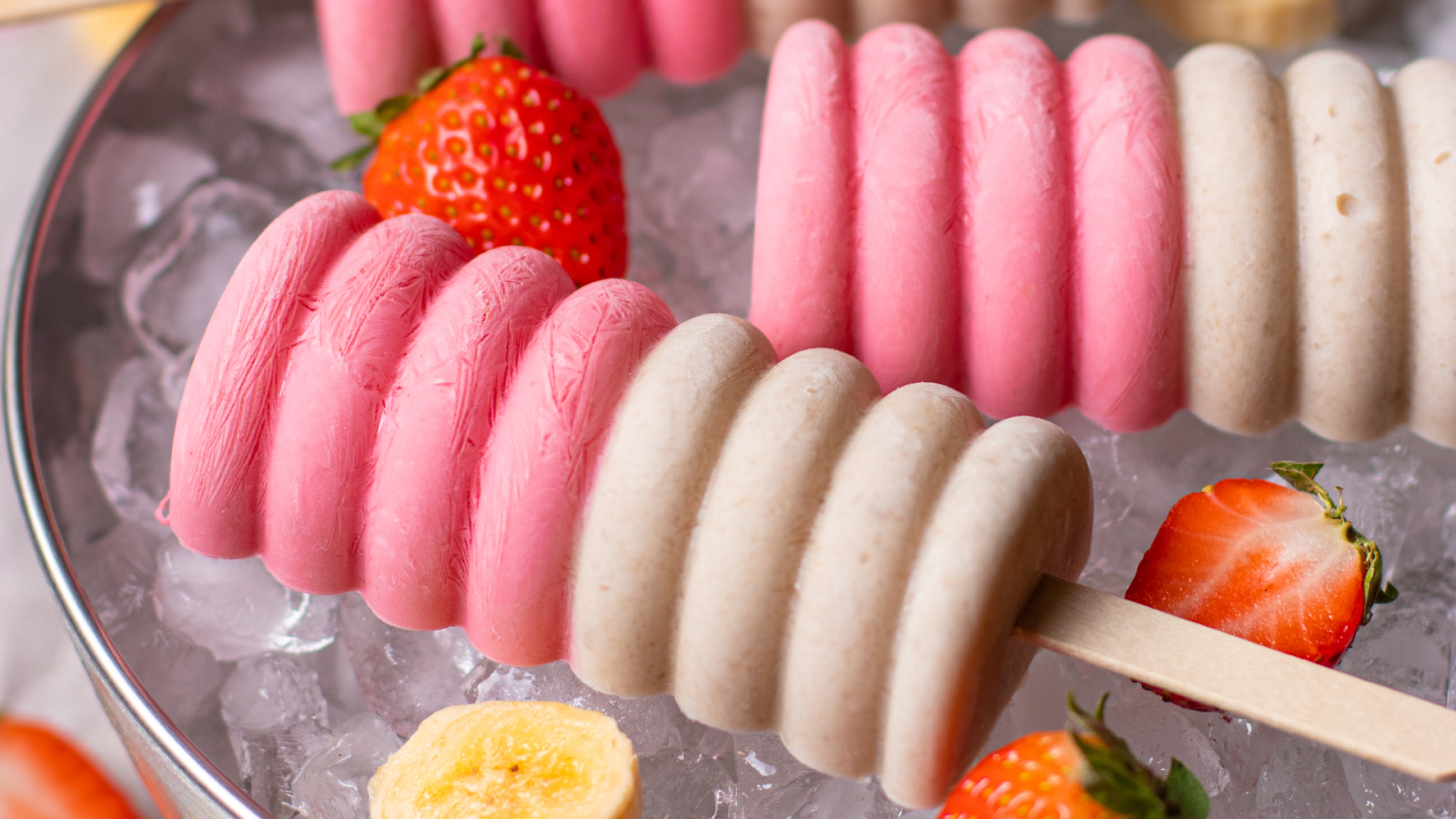 Pirulo fresa y plátano de Petit Fit