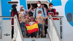 Capitán Oliva, enfermera en los vuelos Kabul-Dubái: "Hemos hecho lo máximo posible"