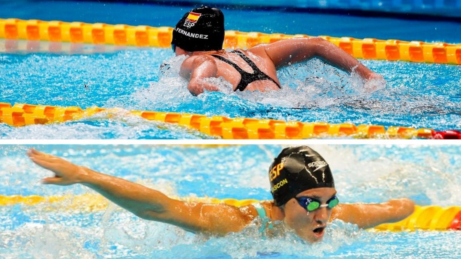 Marta Fernández y Sarai Gascón