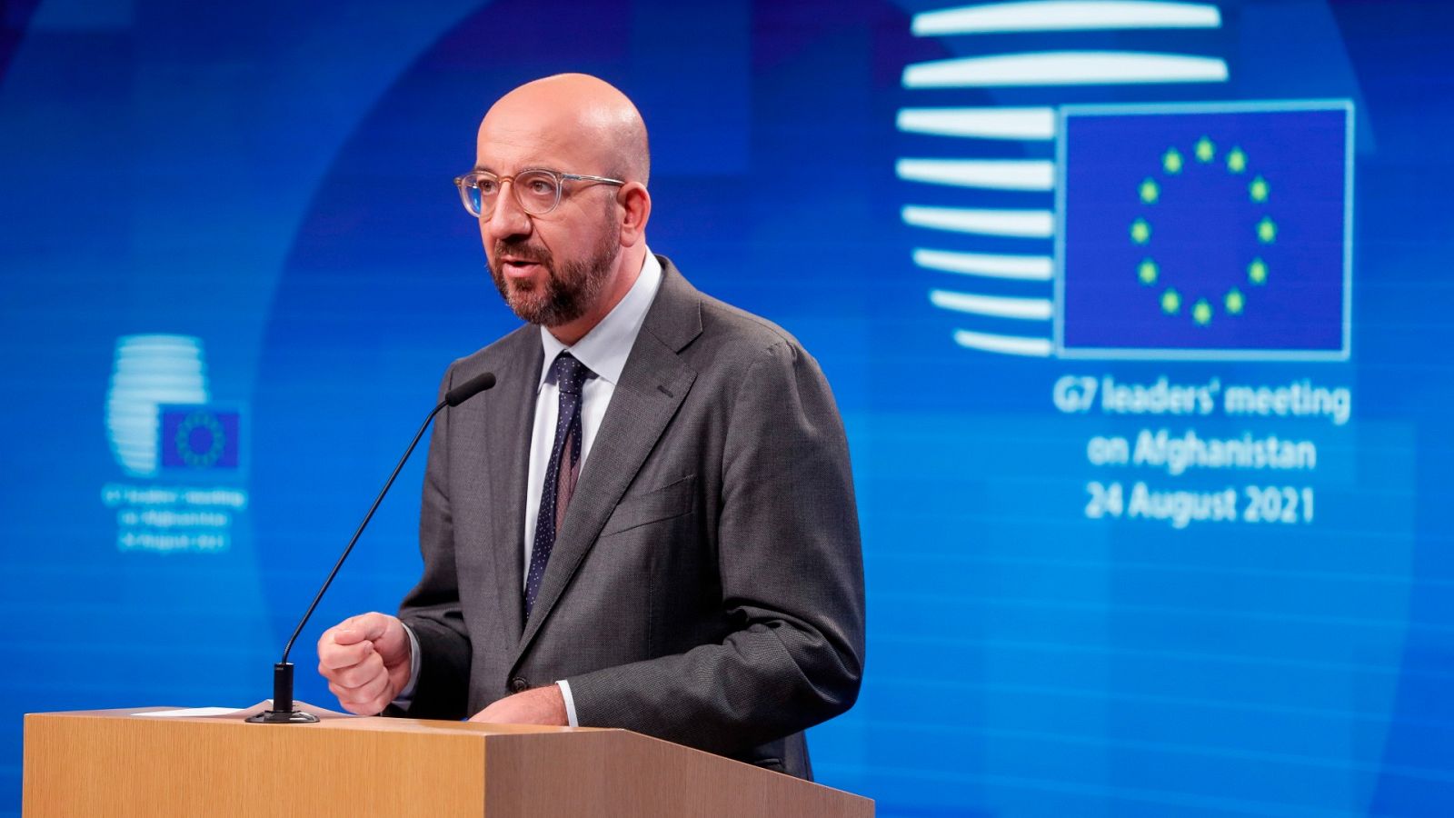 El presidente del Consejo Europeo, Charles Michel, en una imagen de archivo