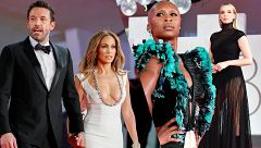 Lo que 'Bennifer' robó, o el resto de 'looks' ganadores de la alfombra roja de Venecia