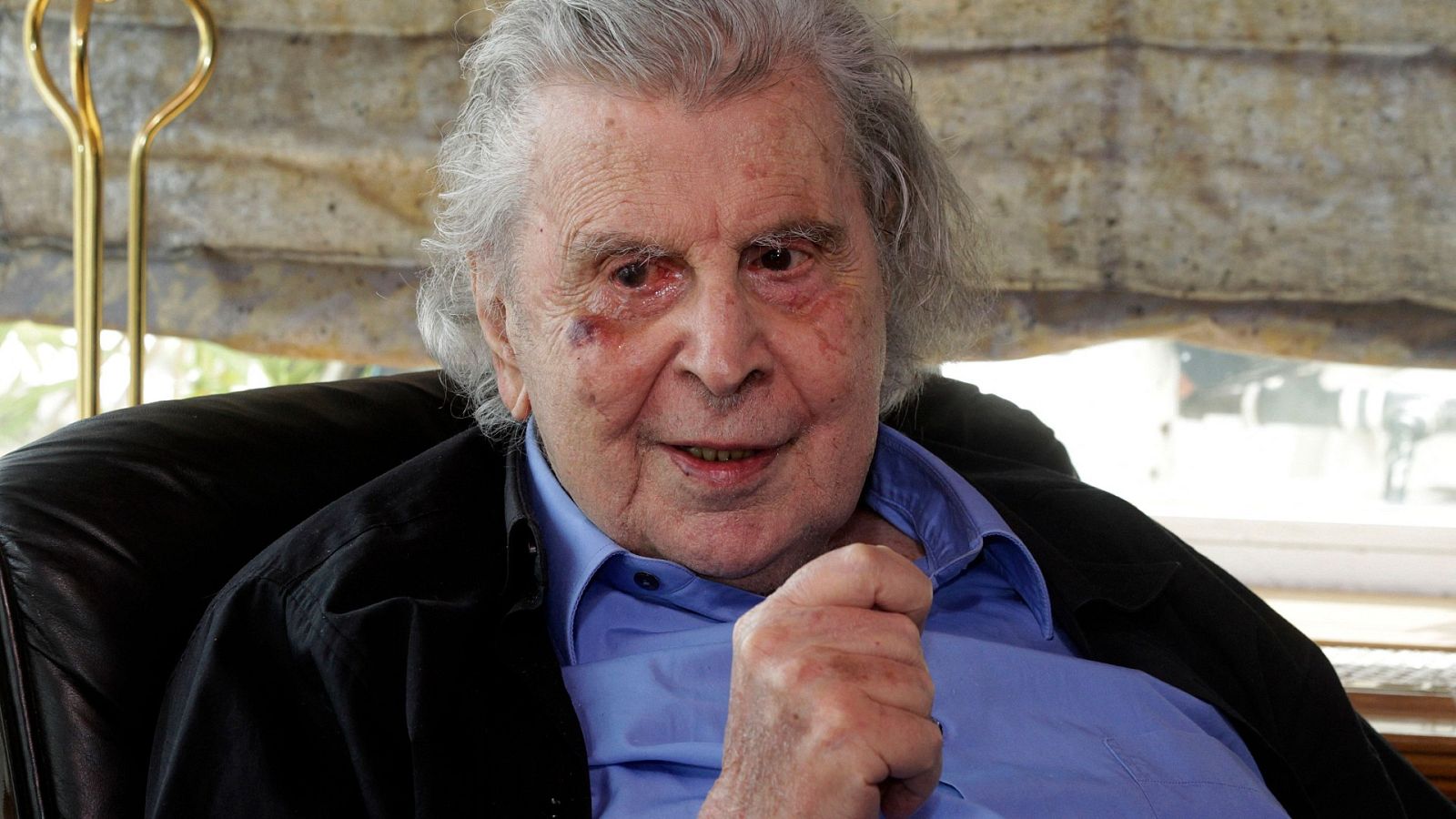 Mikis Theodorakis en una imagen de 2015