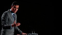 Sánchez anima a los rezagados a que se vacunen: "Vamos ahora a por el 90%"