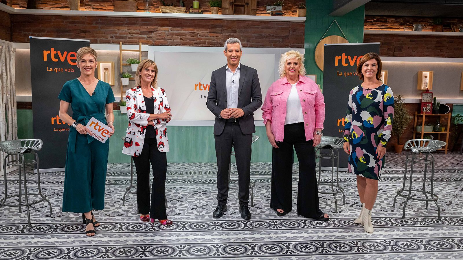 Marta Càceres, Gemma Nierga, Oriol Nolis, Sílvia Tarragona y Samanta Villar