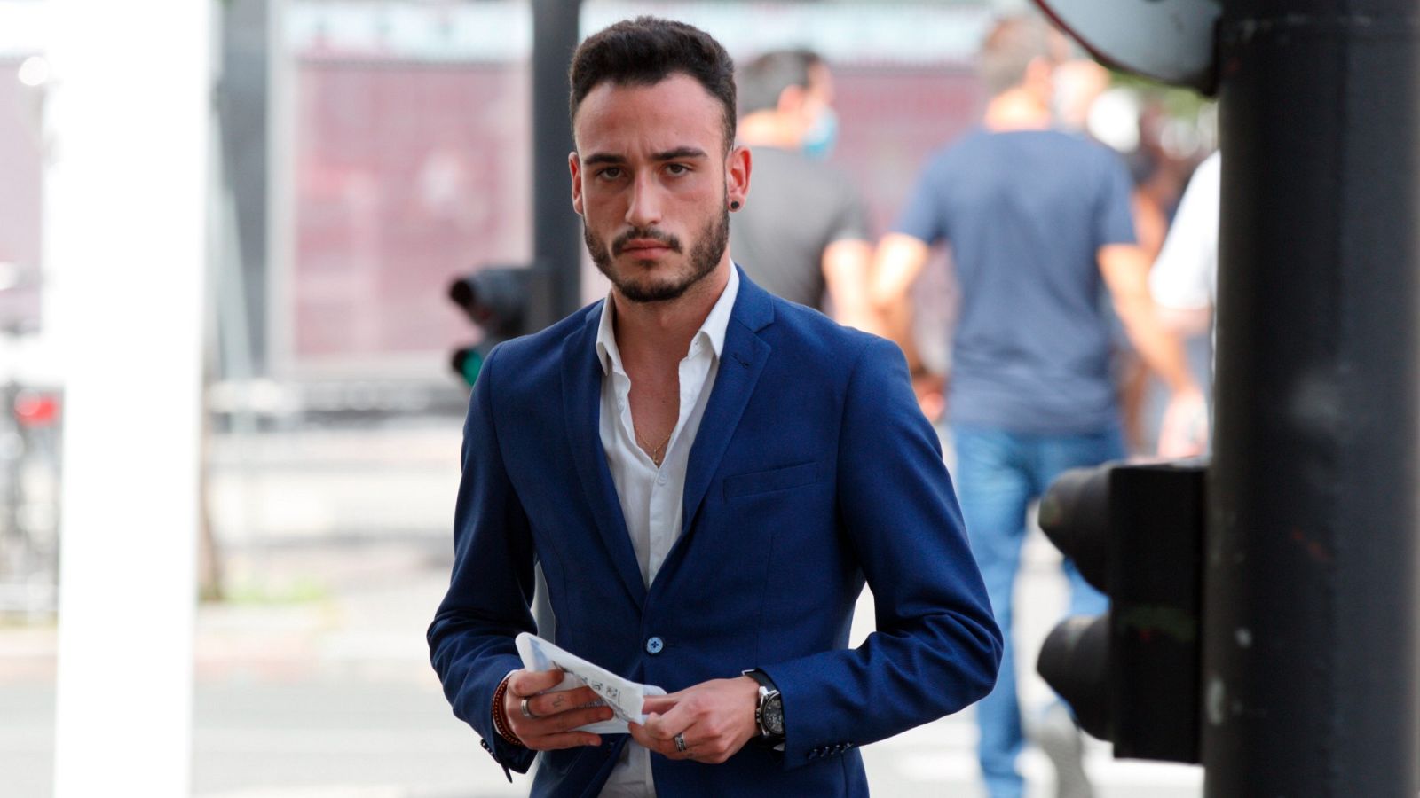 Ander García, militante del PP agredido en Vitoria