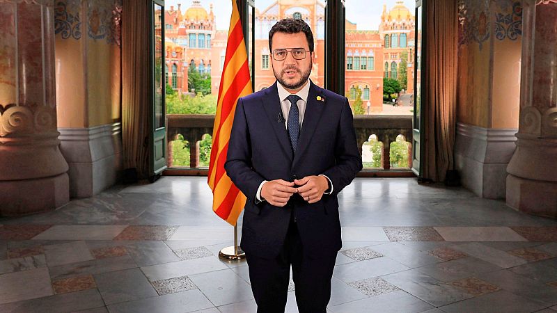 Aragonès pide unidad para afrontar la mesa de diálogo y asegura que el referéndum es "irrenunciable"