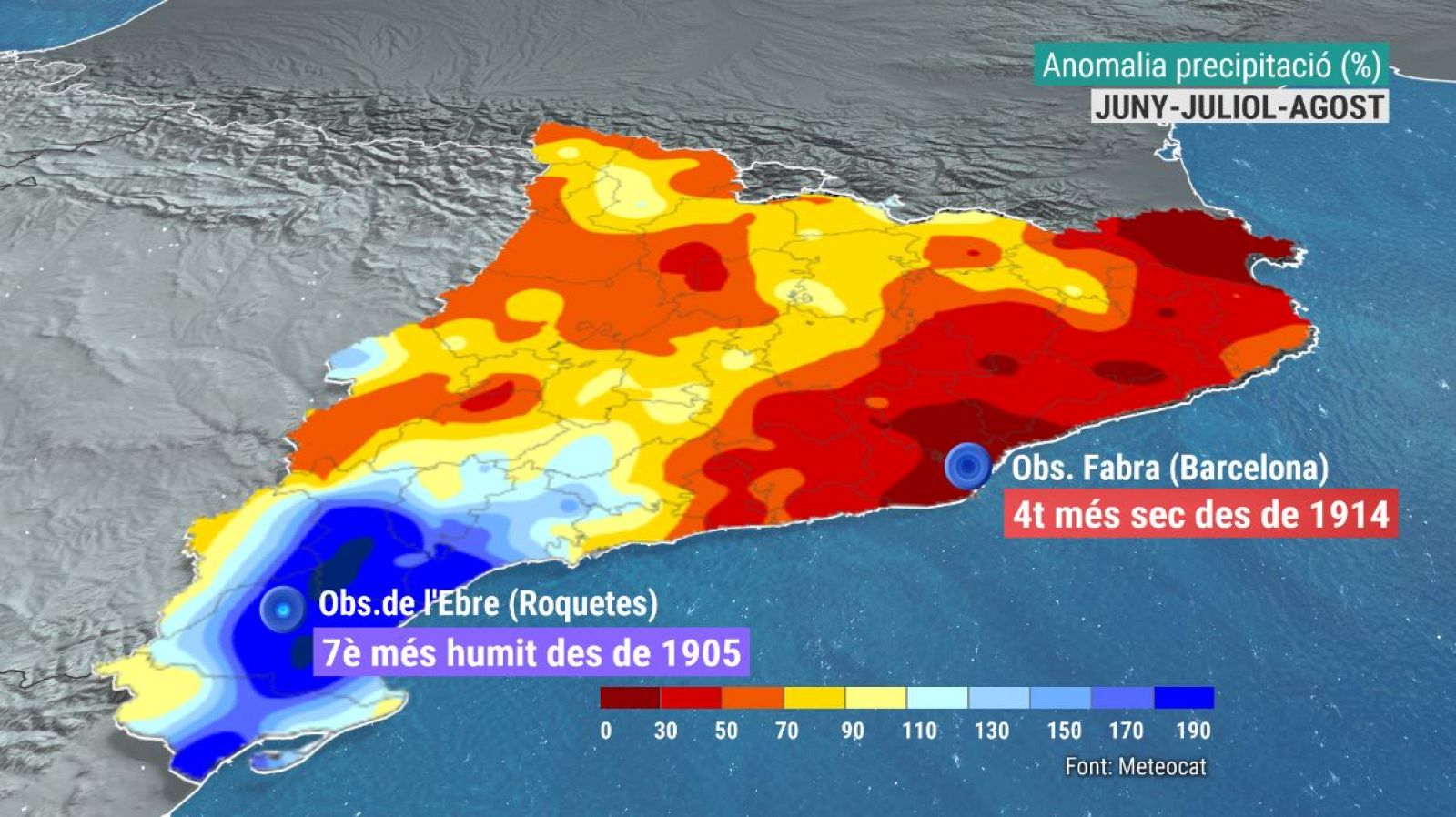 Anomalia de precipitació (Font: meteo.cat)