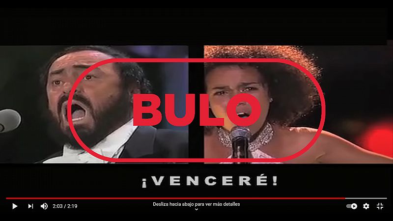 Esta cantante no es la nieta de Luciano Pavarotti