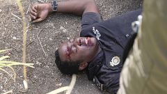 Así se grabó la brutal paliza de Carlos Okoye en 'Servir y Proteger'