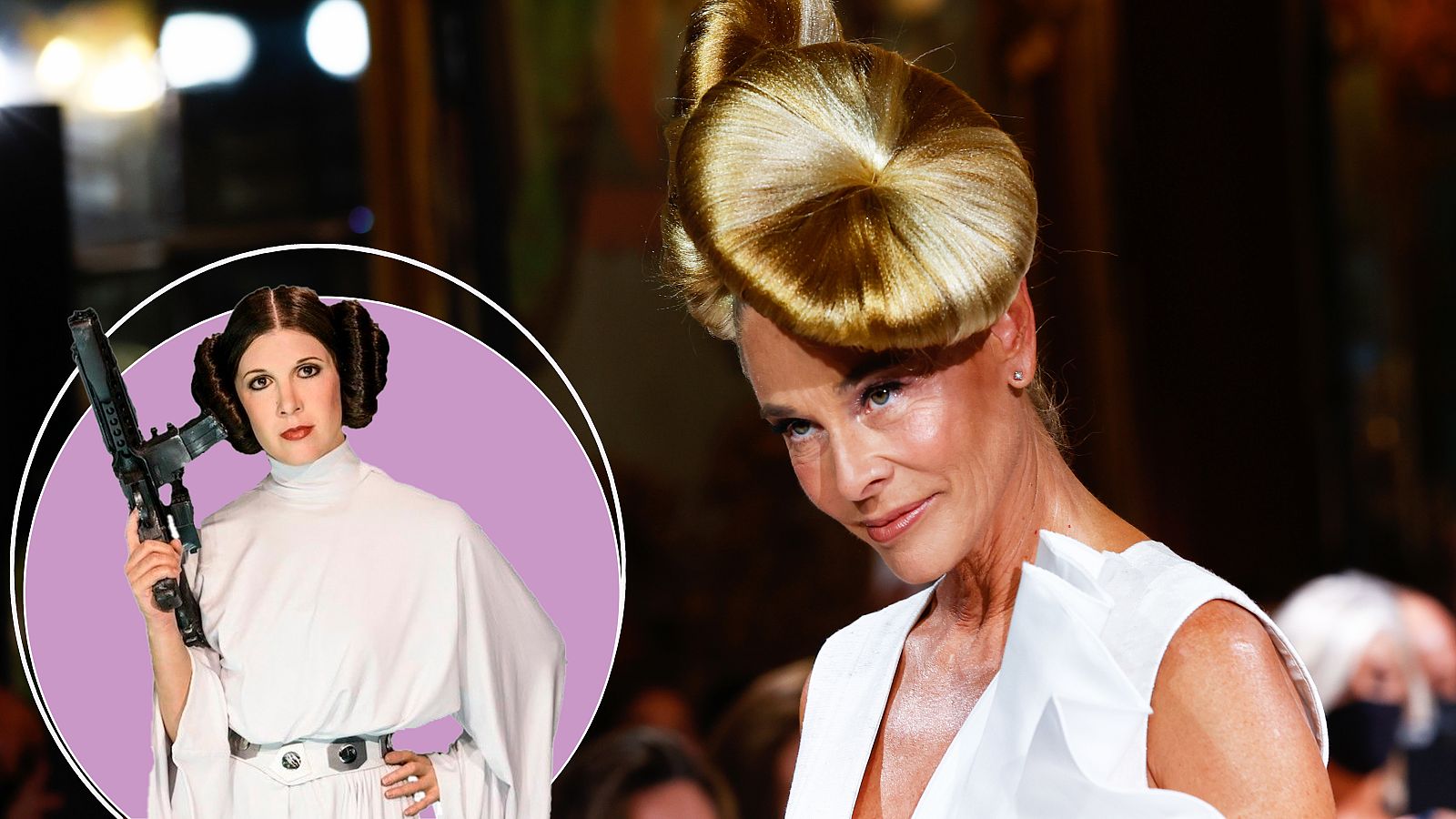 Belén Rueda en el desfile de Benjamin Friman