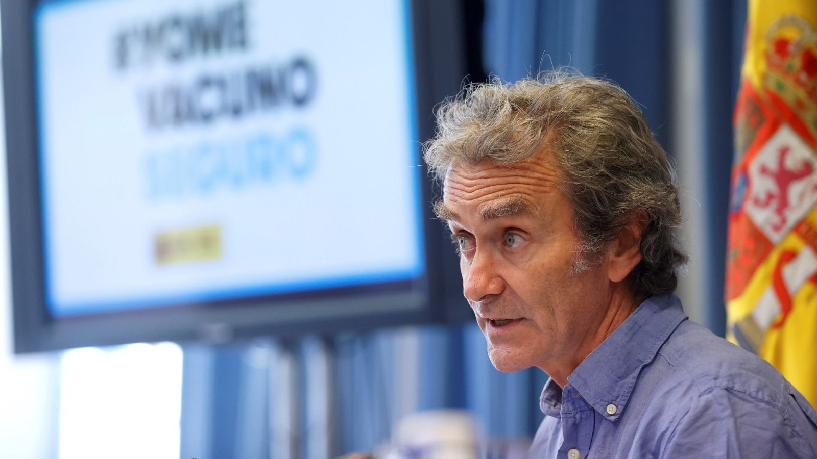 El director del Centro de Coordinación de Alertas y Emergencias Sanitarias (CCAES), Fernando Simón