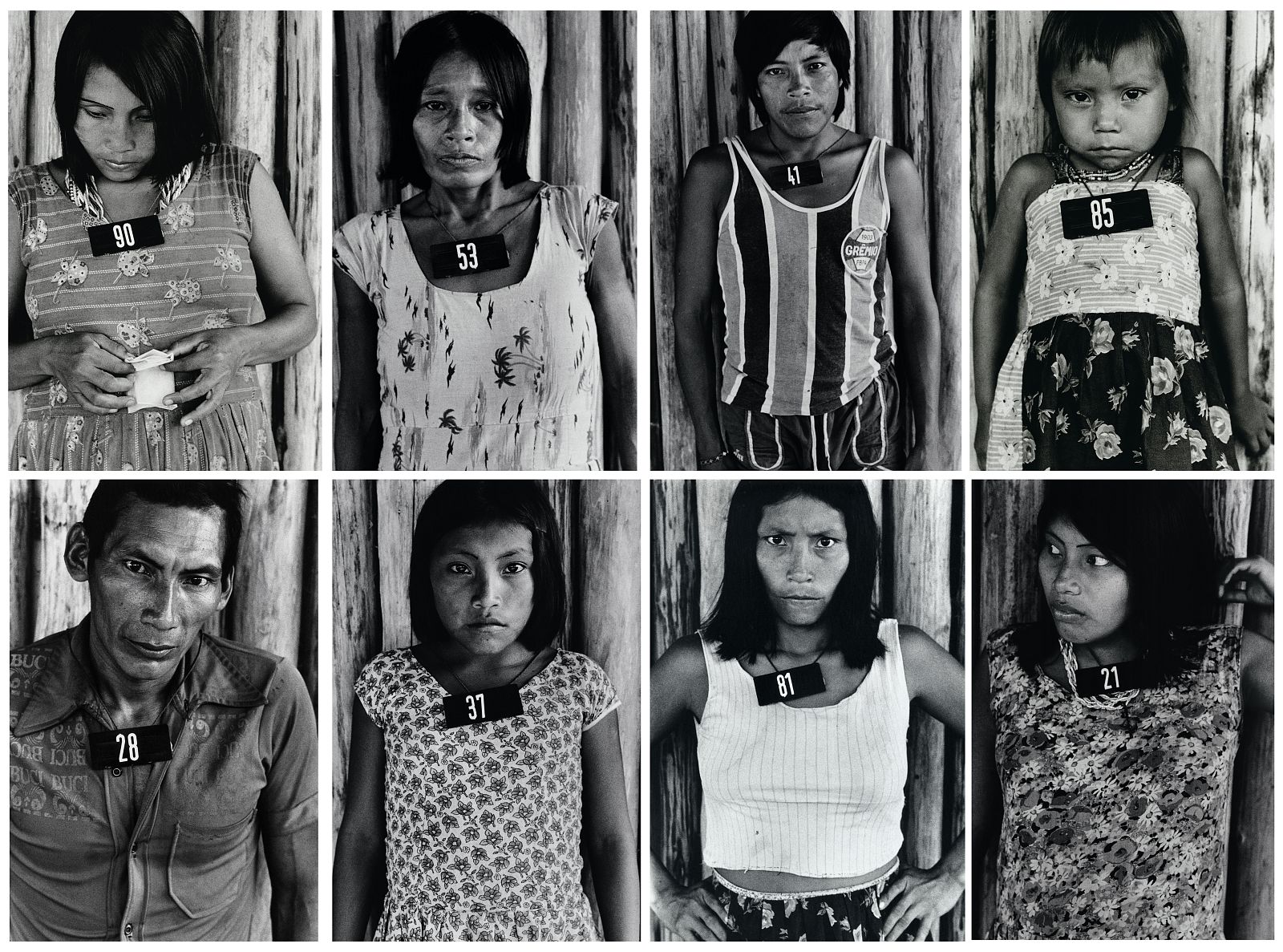 Marcados, de Claudia Andújar (Neuchâtel, Suiza. 1931)