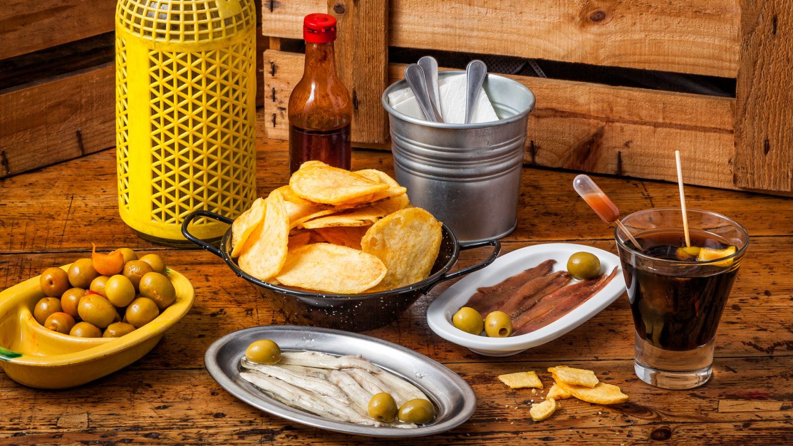 ¿Ya son las doce? Empieza el aperitivo.