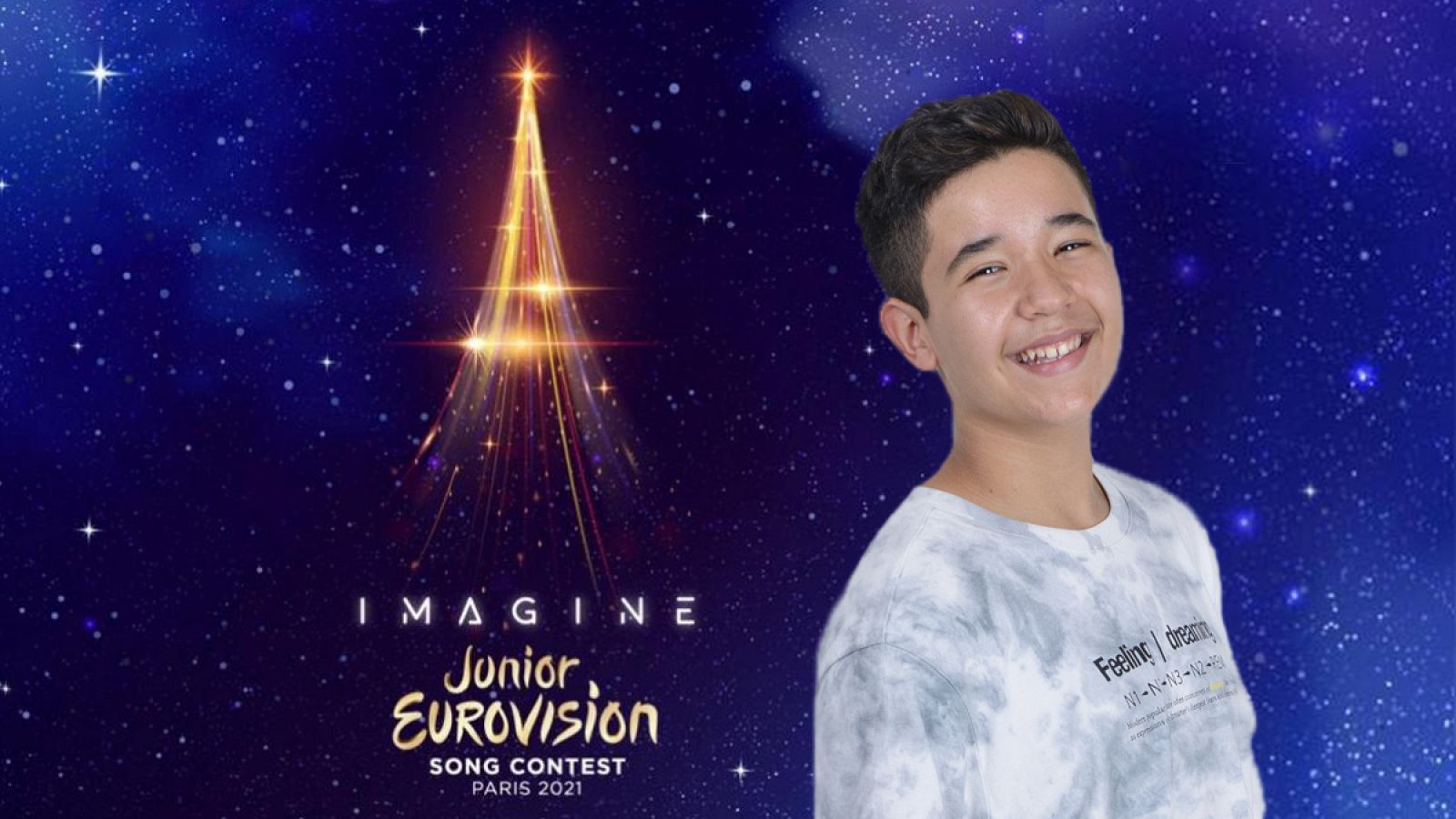 Así es Levi Díaz, representante de España en Eurovisión Junior 2021