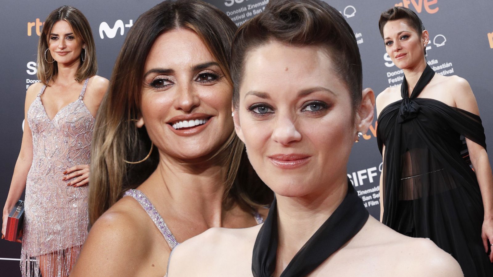 Penélope Cruz y Marion Cotillard protagonizan la alfombra roja de San Sebastián