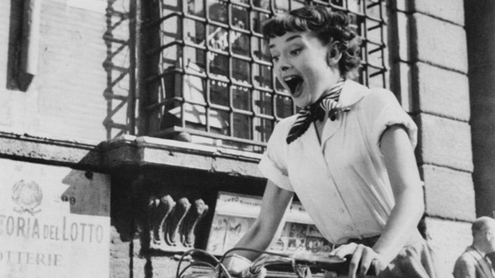 Audrey Hepburn en 'Vacaciones en Roma'