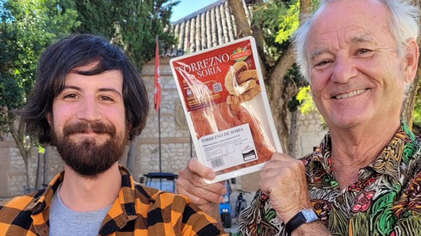 Bill Murray celebra su cumpleaños con torreznos de Soria