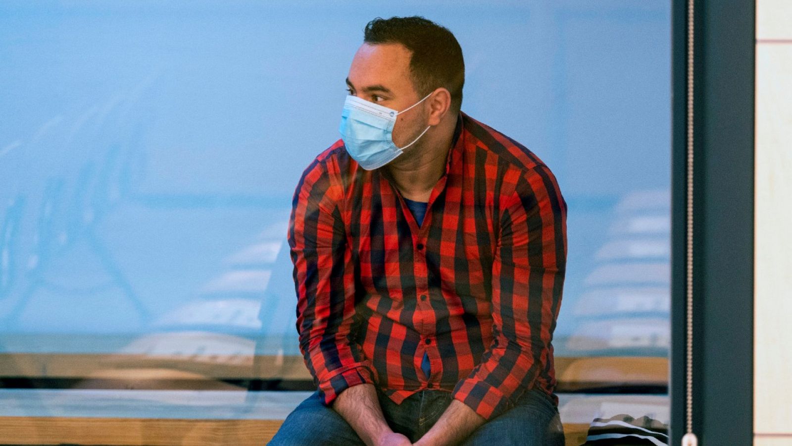 Said ben Iazza, a l'inici del judici sobre els atemptats de Barcelona i Cambrils