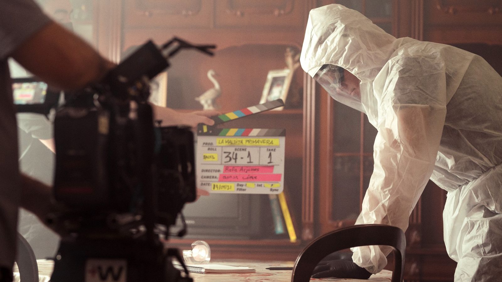 Rodaje de Maldita Primavera