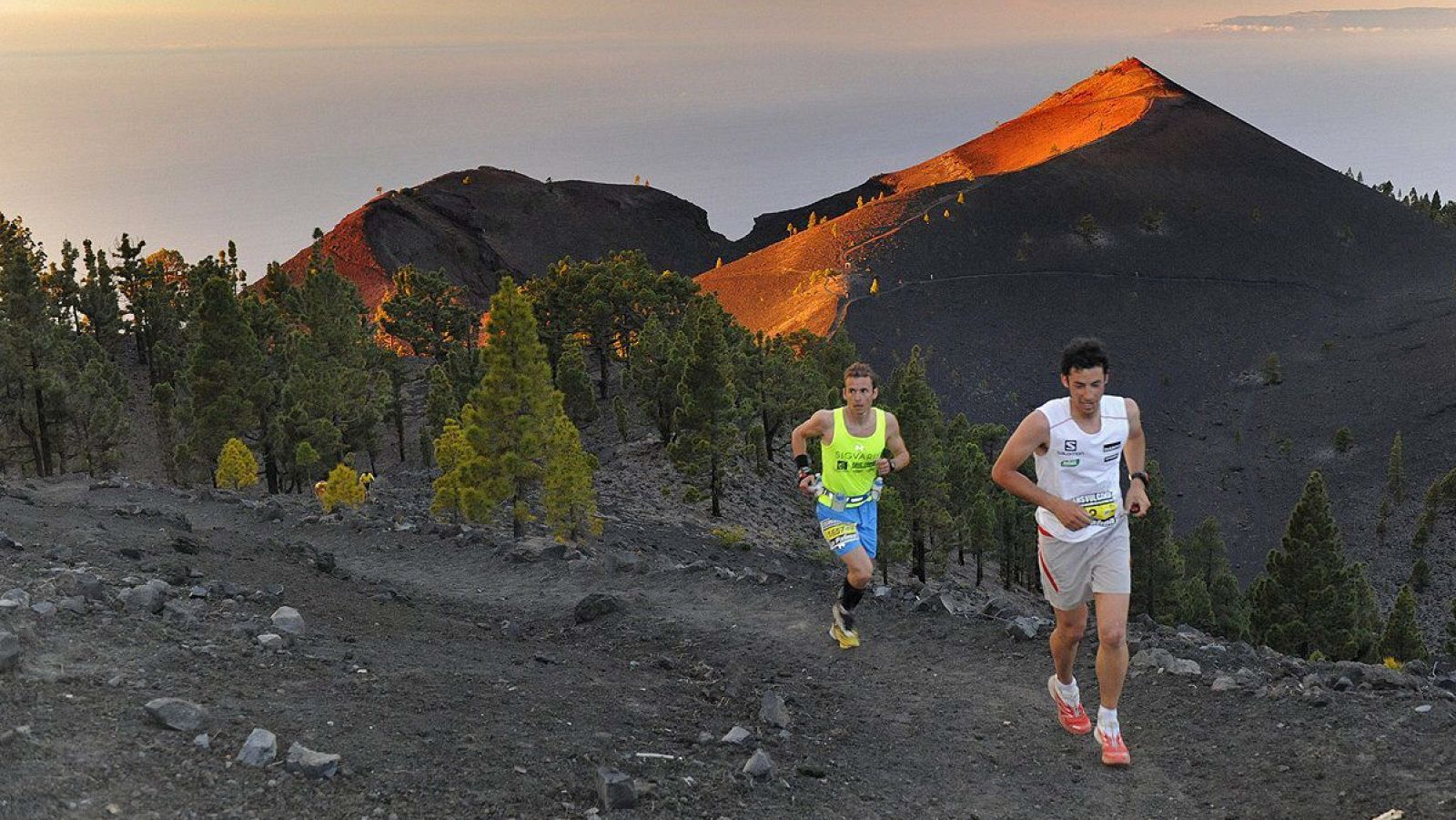 La carrera Transvulcania de La Palma