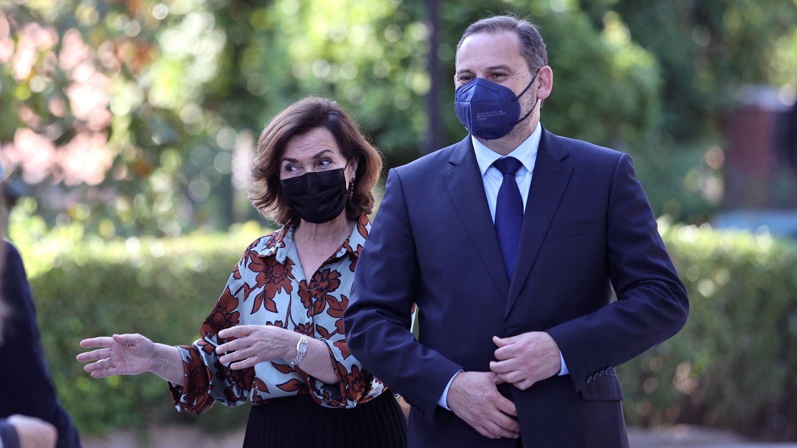 Carmen Calvo y José Luis Ábalos