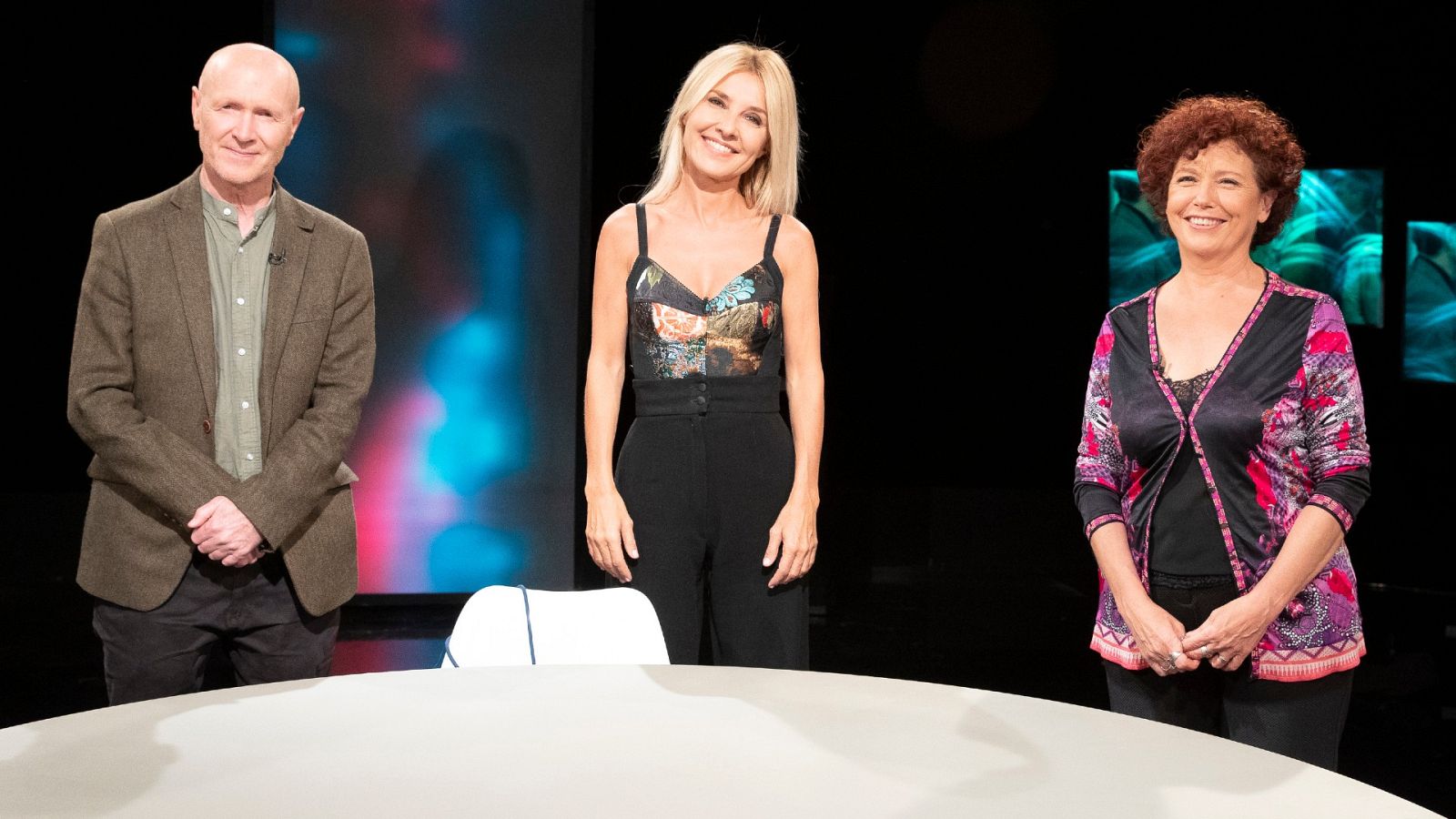 Cayetana Guillén Cuervo ocn Paul Laverty e Icíar Bollaín