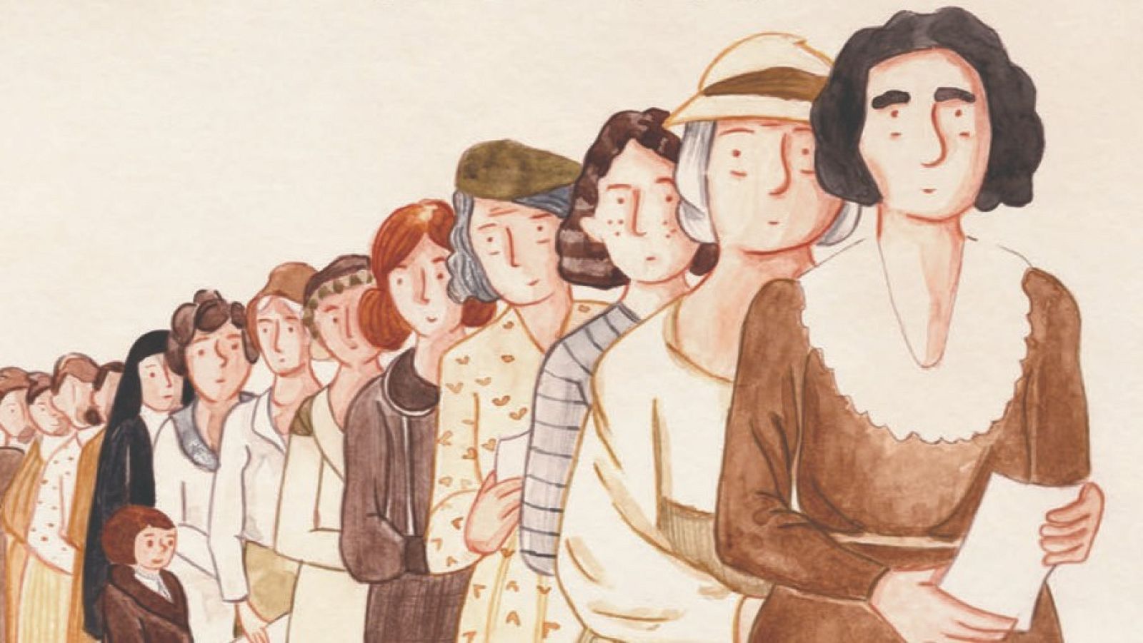 Detalle de la portada 'Una mujer, un voto'