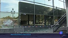 20 detinguts i més de 40 ferits en el macrobrotellot de l'Avinguda Maria Cristina