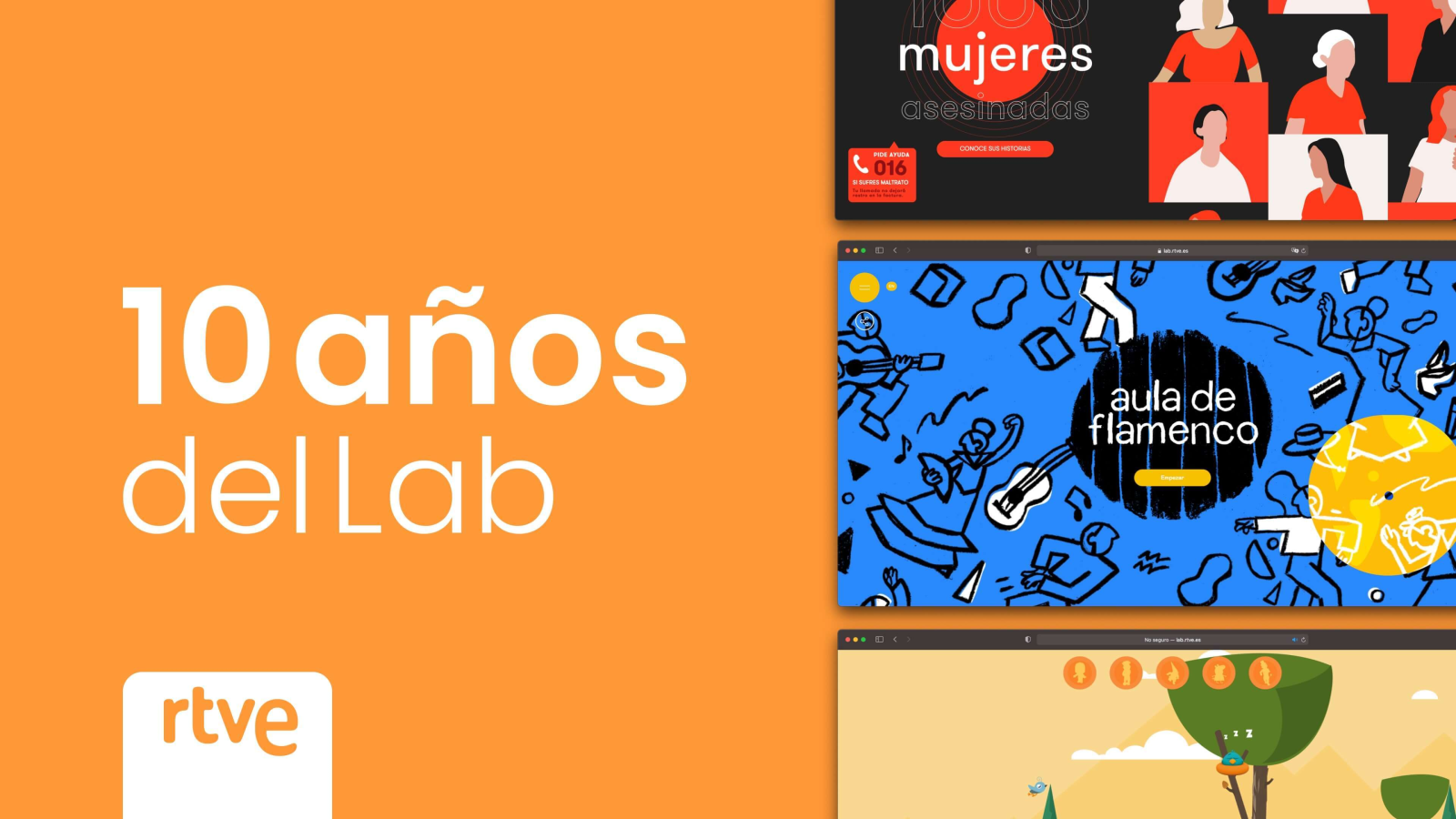 El Lab de RTVE.es cumple 10 años, y lo celebramos recomendándote algunos de sus proyectos