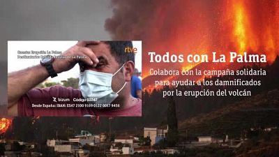 RTVE lanza la campa�a solidaria 'Todos con La Palma'