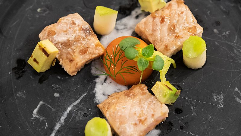 Receta de esturin en escabeche de Arkano
