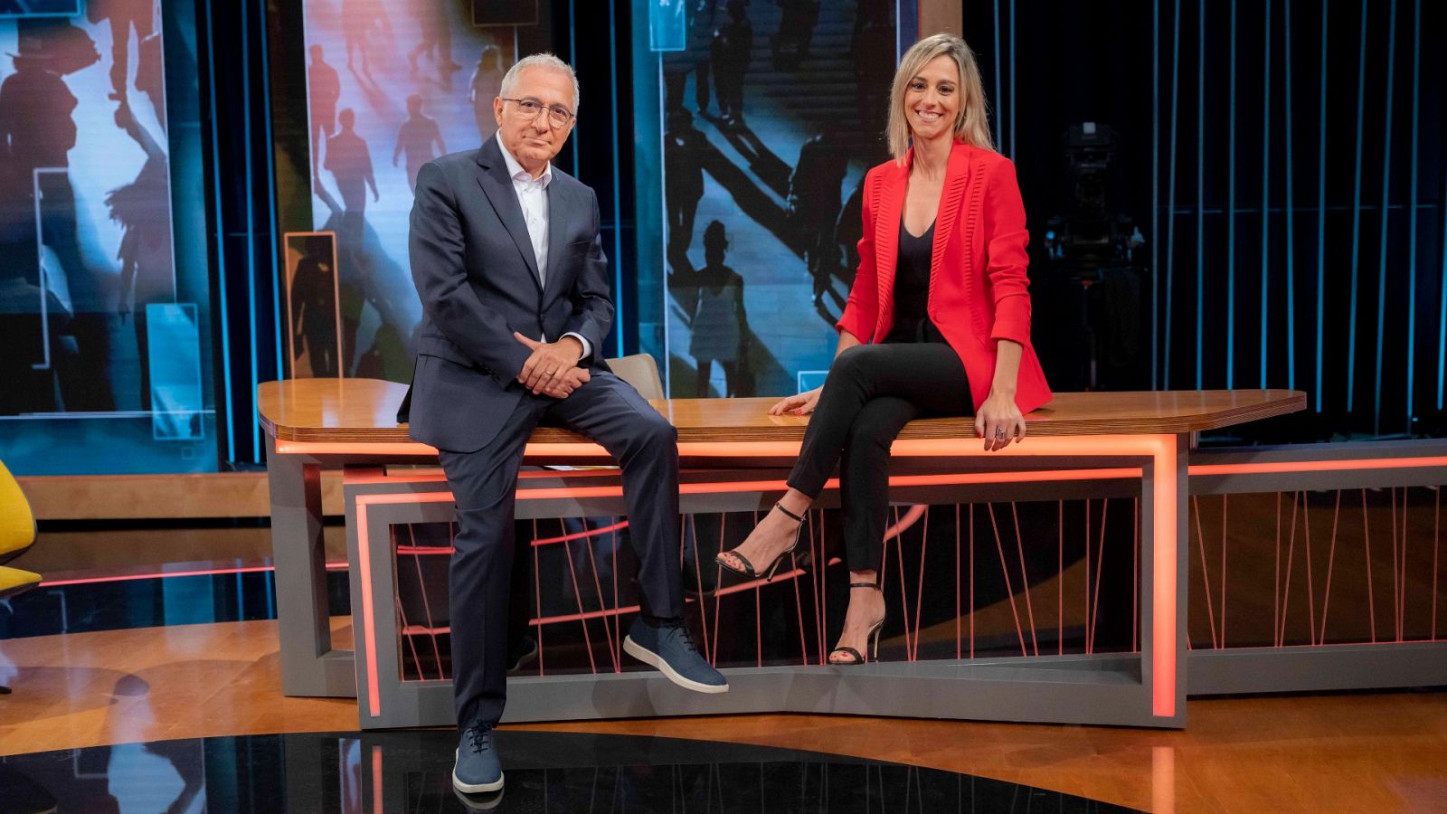 Xavier Sardà i Ana Boadas són els presentadors d''Obrim fil'