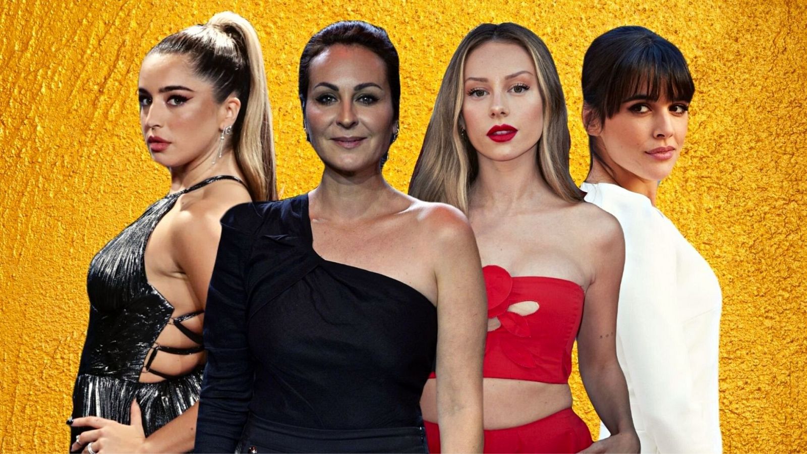 Lola Índigo, Ana Milán, Ester Expósito y Adriana Ugarte