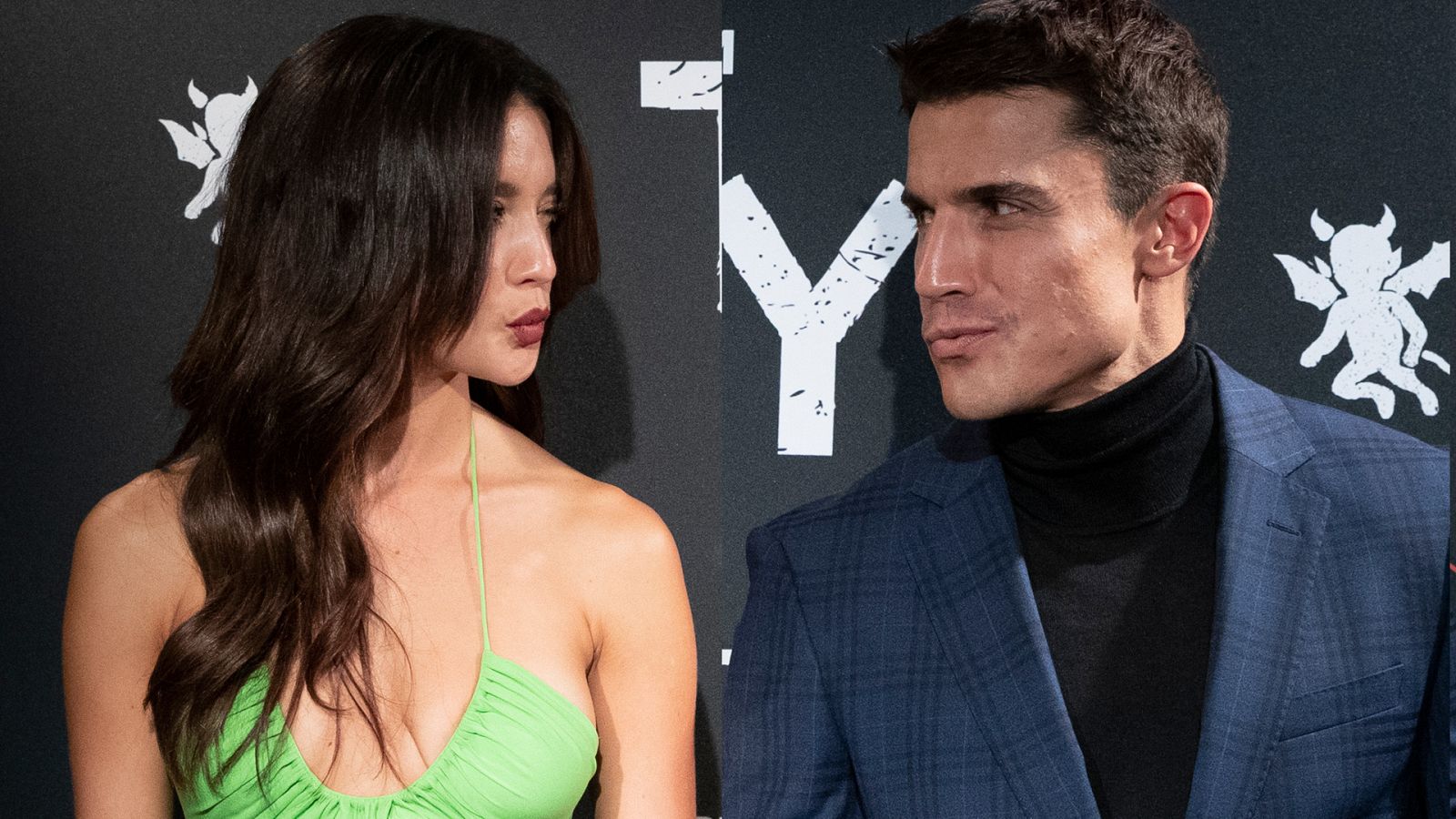 María Pedraza y Álex González