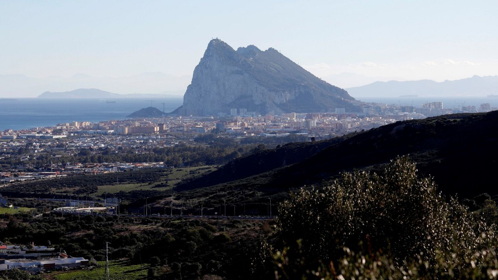 Imagen del peñón de Gibraltar