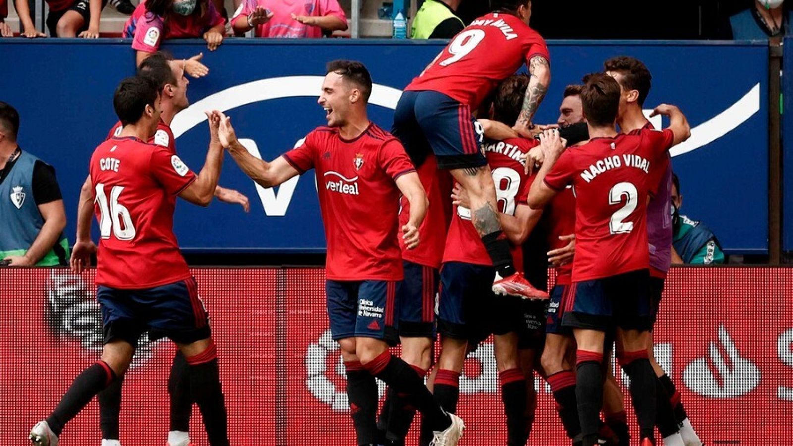 Osasuna vence 1-0 al Rayo Vallecano en El Sadar