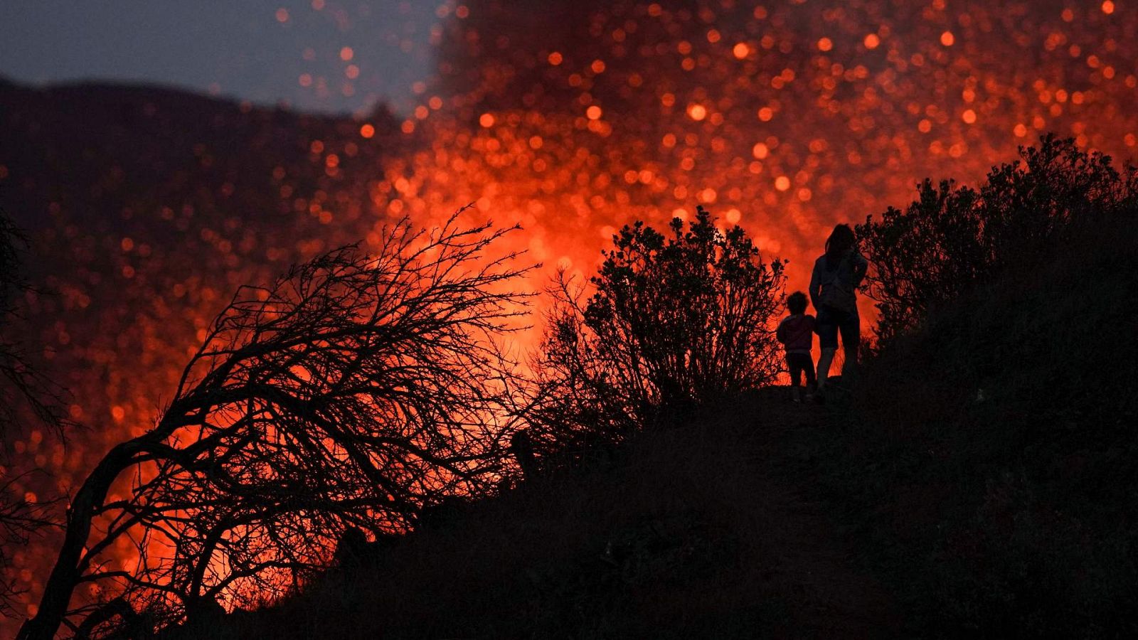 En total la lava cubre una superficie de más de 700 hectáreas