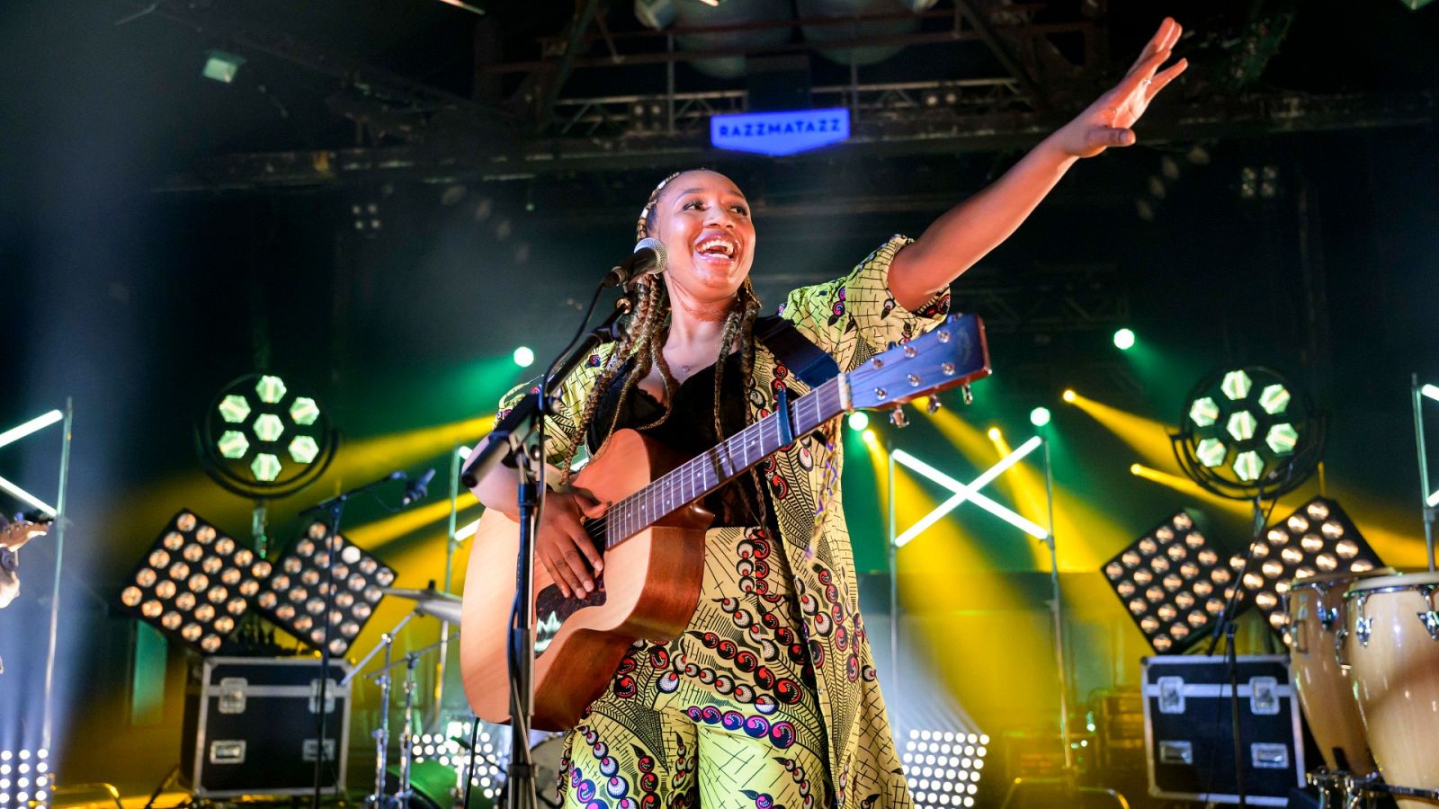 L'artista africana Nakany Kanté, a 'Efecte Collins'