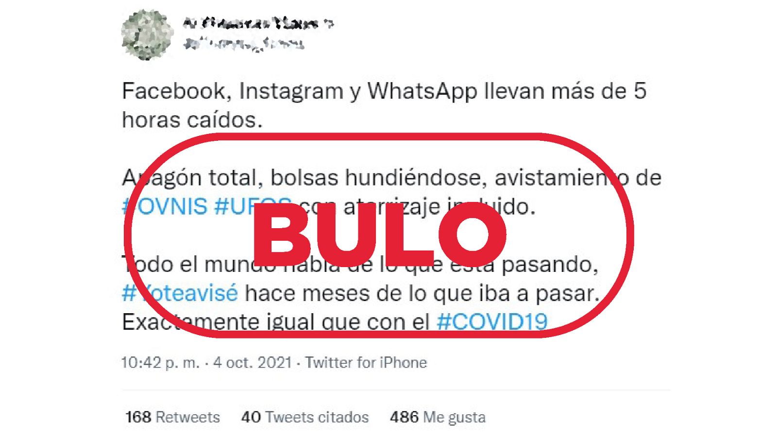 El apagón de Facebook ha hecho surgir la desinformación: hackers, ventas de datos personales y teorías conspirativas