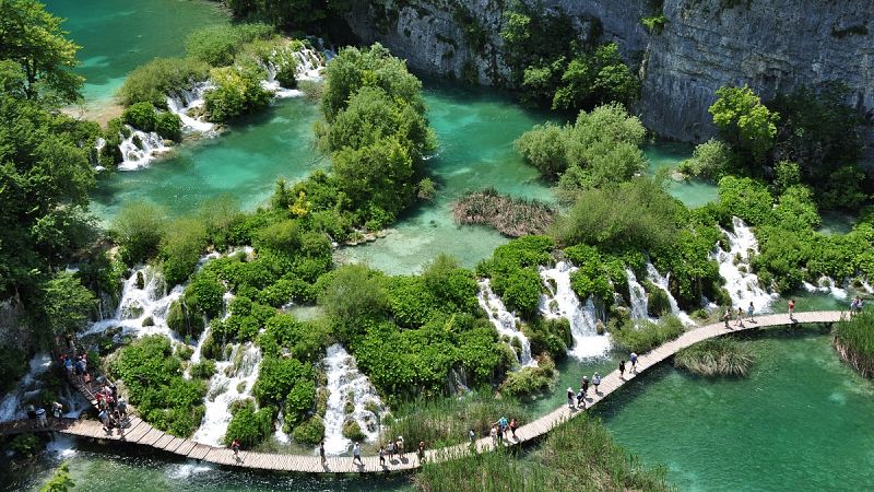 Lagos Plitvice, un para�so natural en Croacia 