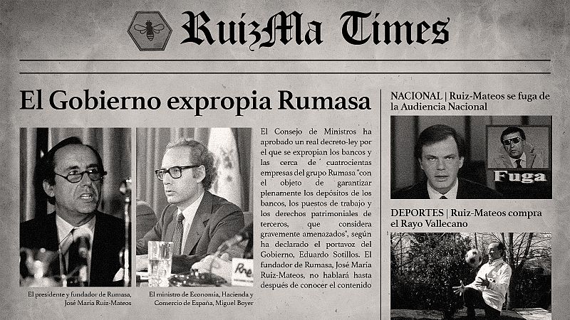 Así habría sido un periódico protagonizado por Ruiz-Mateos